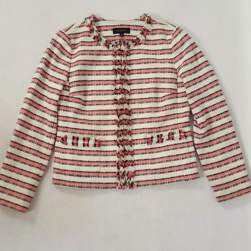 Talbots Tweed Jacket - Picture 3 of 8